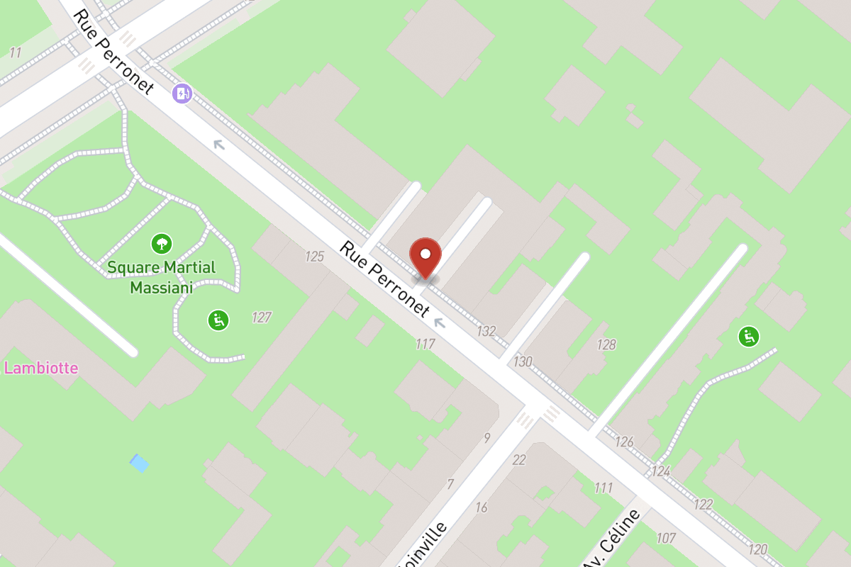 Plan de situation — 134BIS Rue Perronet