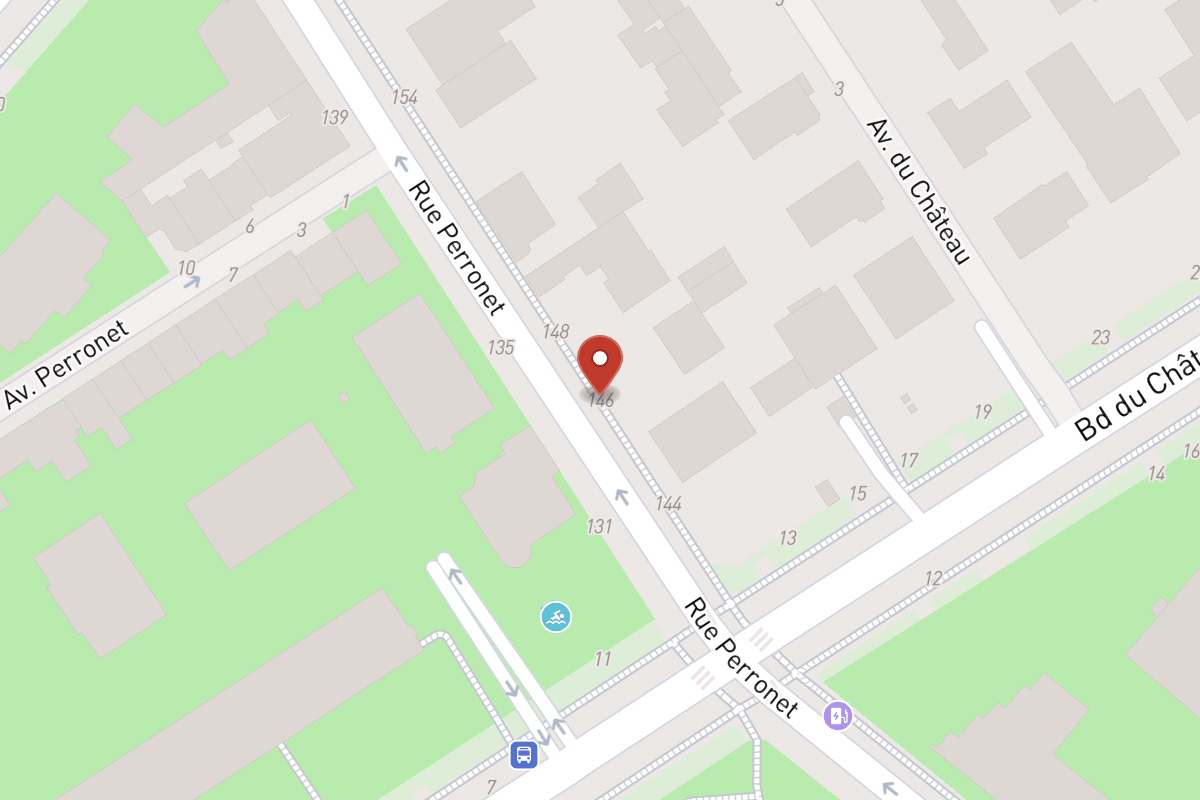 Plan de situation — 146 Rue Perronet