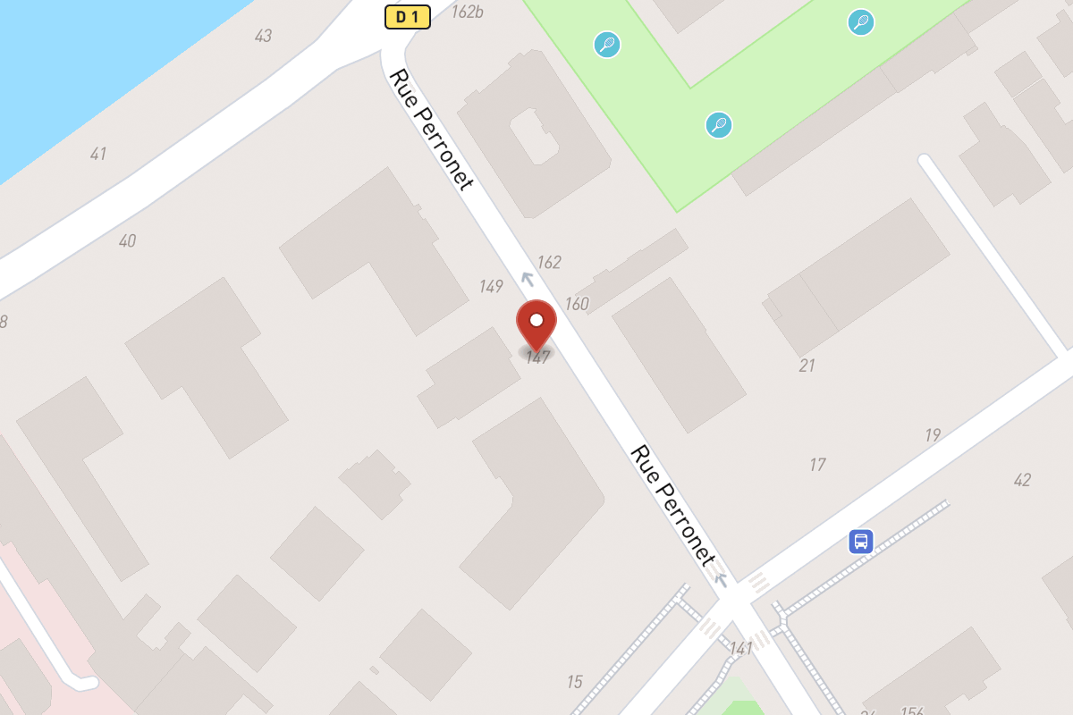 Plan de situation — 147 Rue Perronet