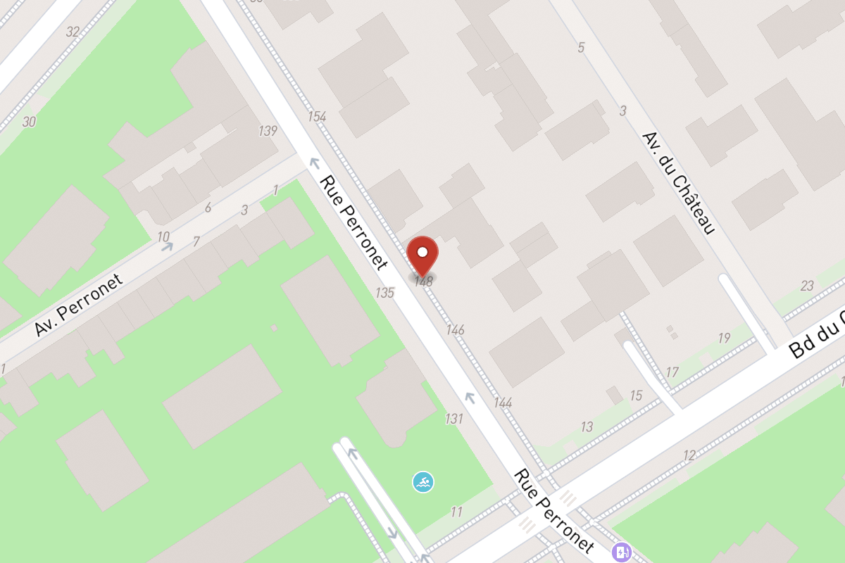 Plan de situation — 148 Rue Perronet
