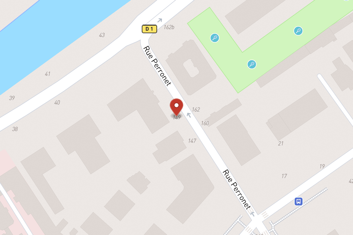Plan de situation — 149 Rue Perronet