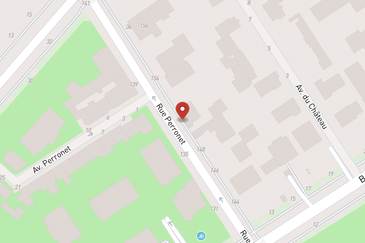 Plan de situation — 150 Rue Perronet