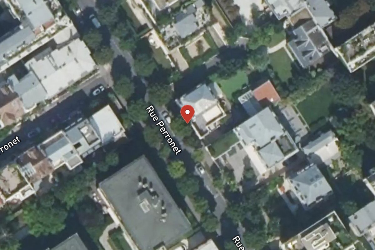 Vue satellite — 150 Rue Perronet