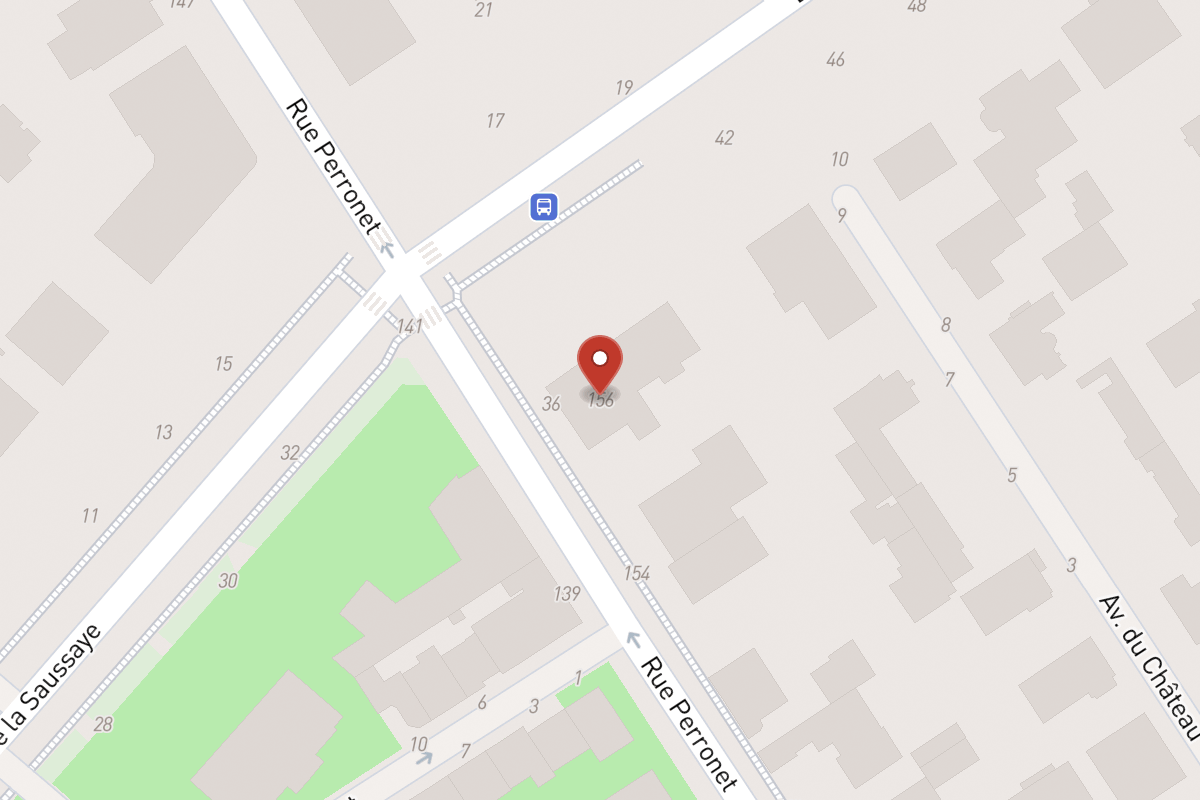 Plan de situation — 156 Rue Perronet