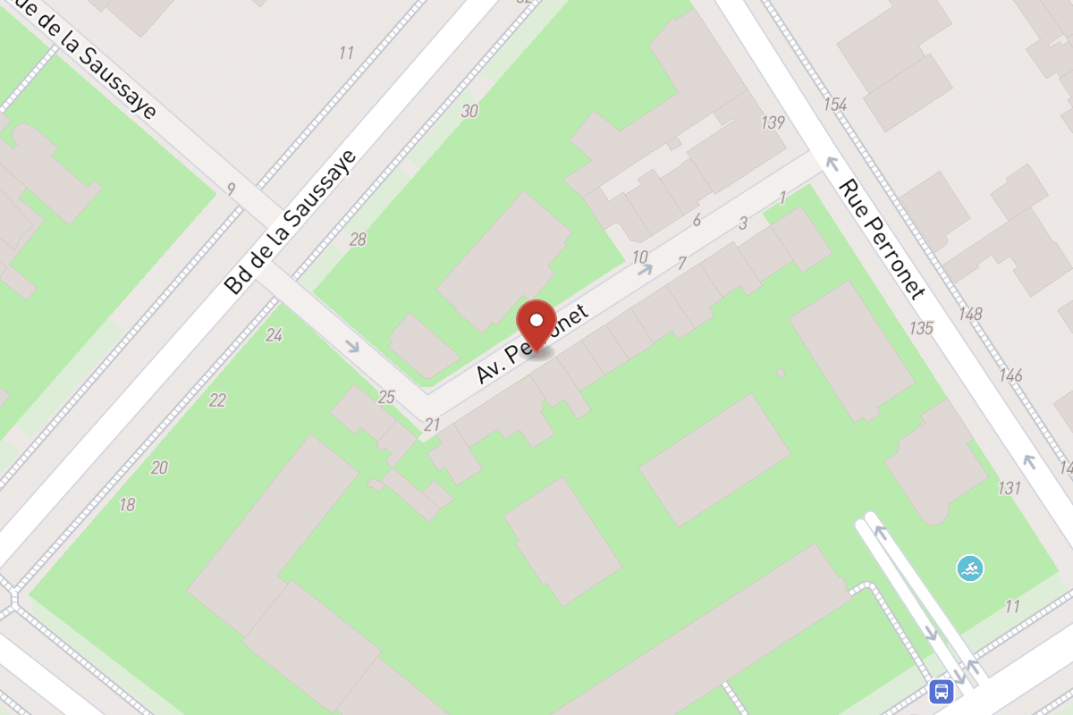 Plan de situation — 15 Rue Perronet