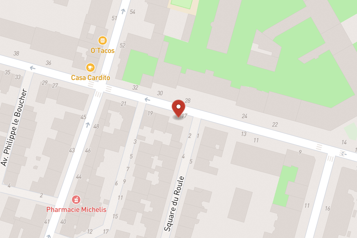 Plan de situation — 16 Rue Perronet