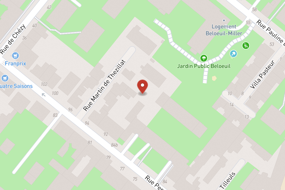 Plan de situation — 17 Rue Perronet