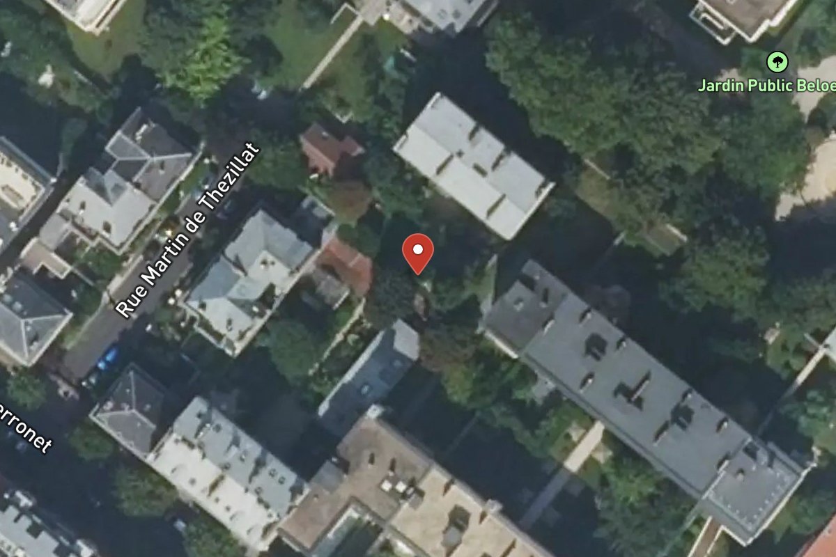 Vue satellite — 17 Rue Perronet