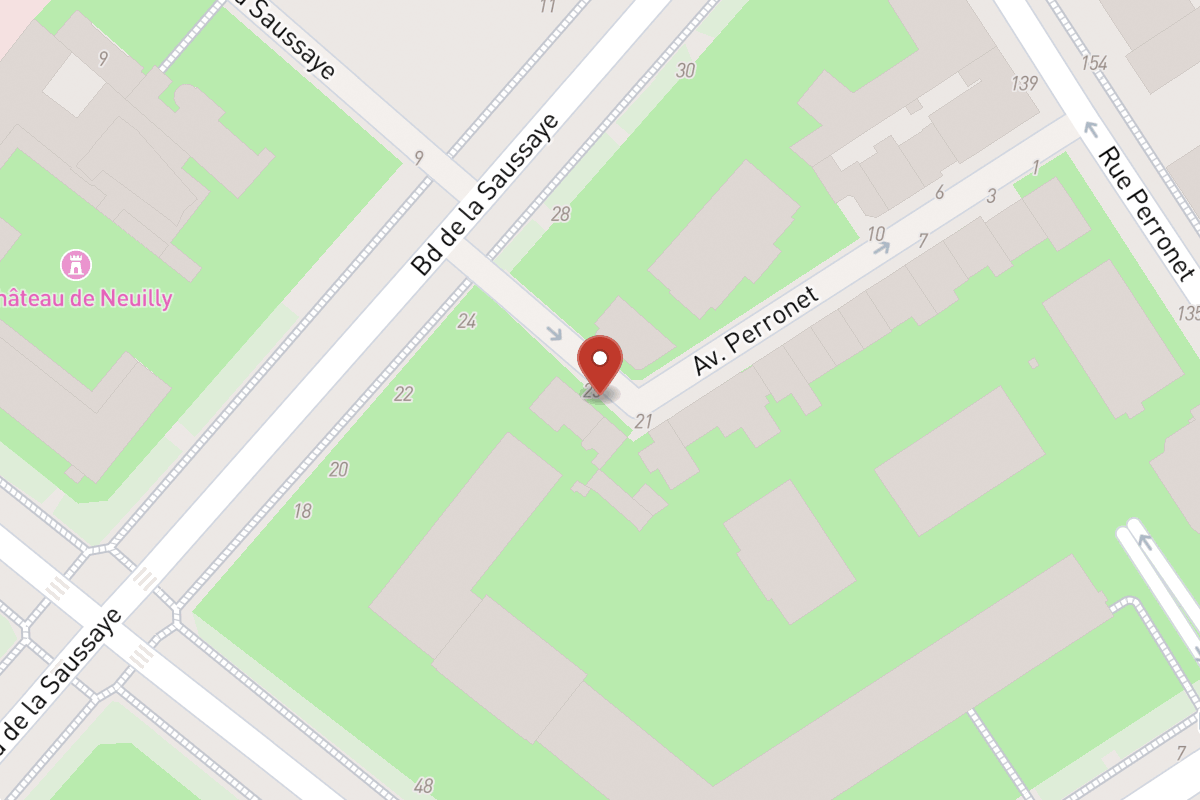 Plan de situation — 18 Rue Perronet