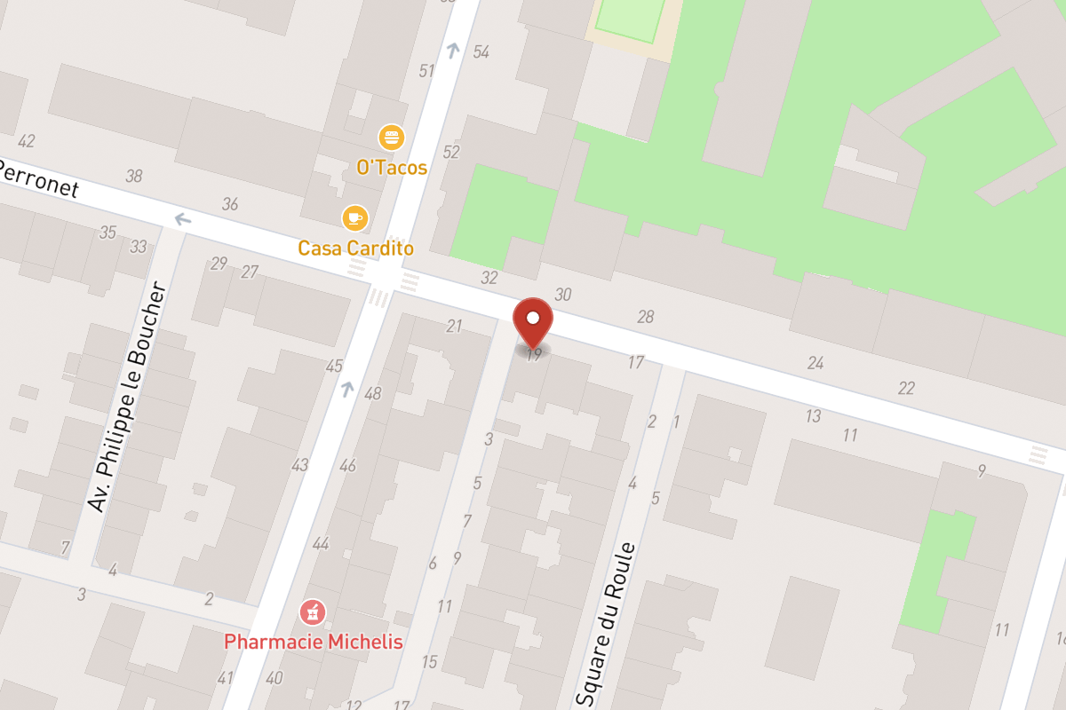 Plan de situation — 19BIS Rue Perronet