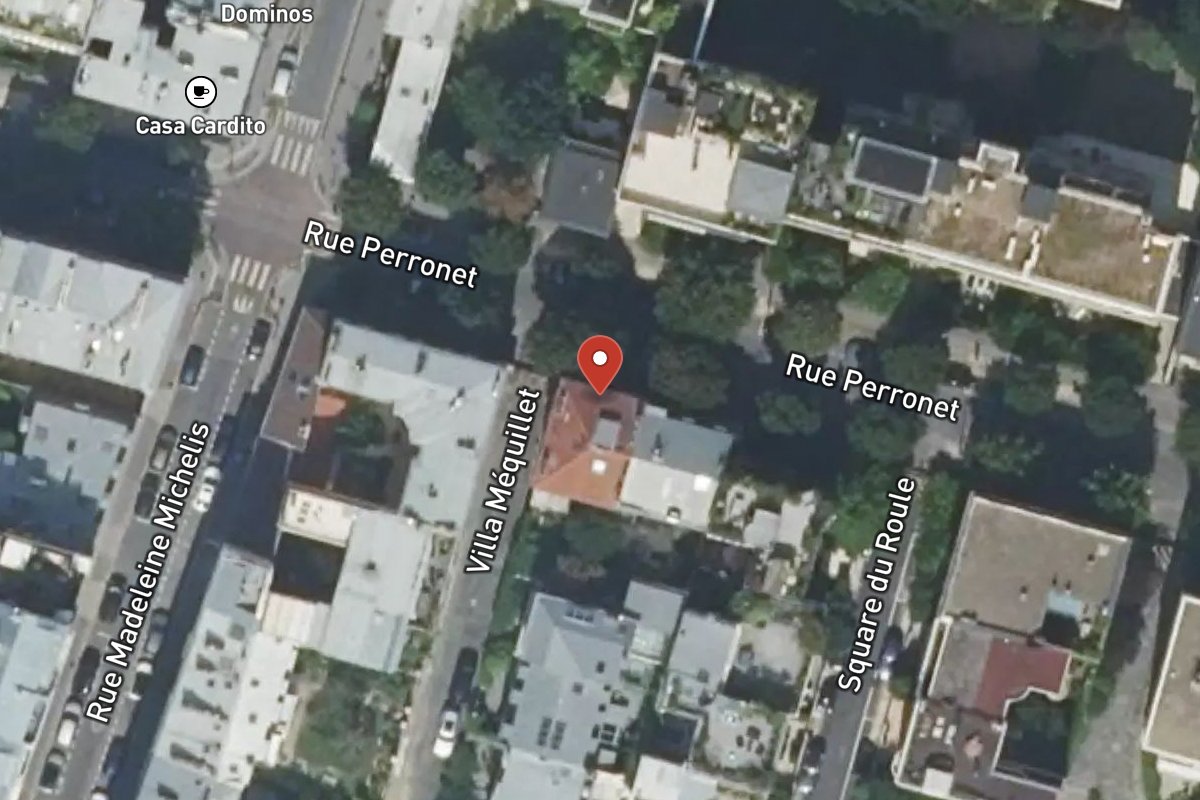 Vue satellite — 19BIS Rue Perronet