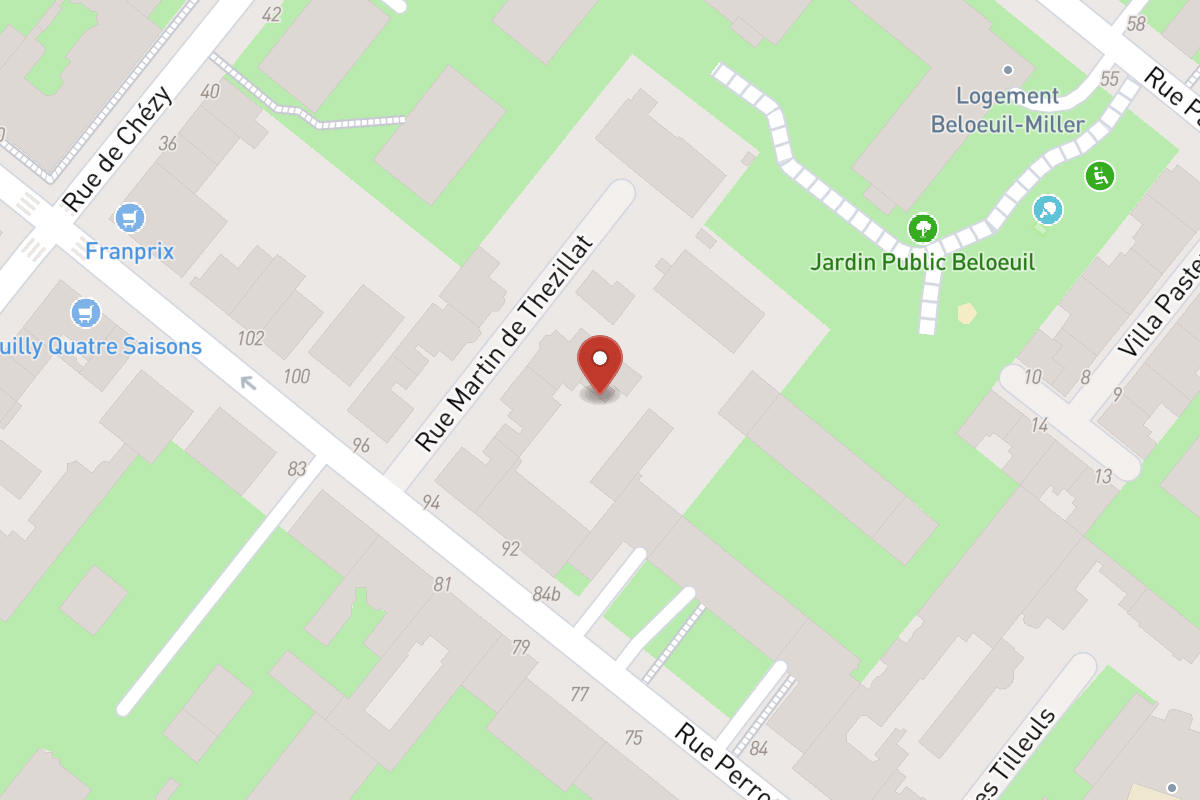 Plan de situation — 19 Rue Perronet