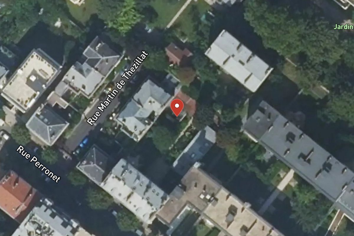 Vue satellite — 19 Rue Perronet