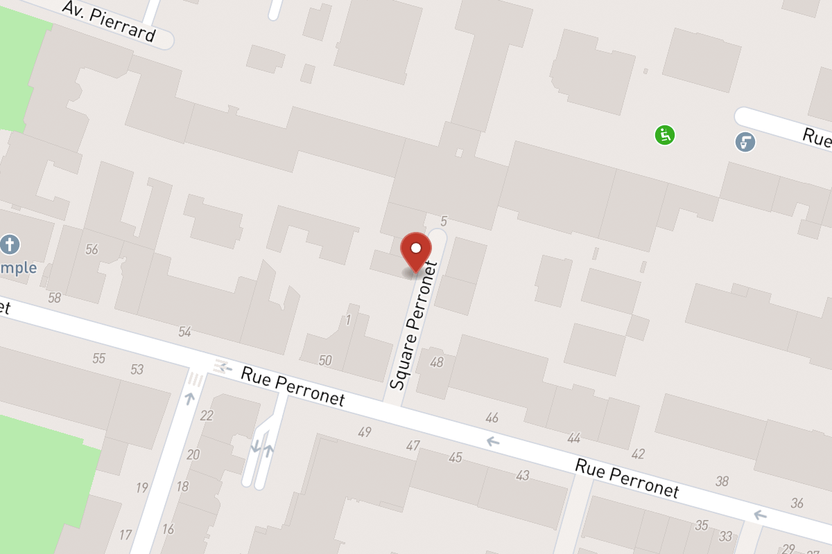 Plan de situation — 1BIS Rue Perronet