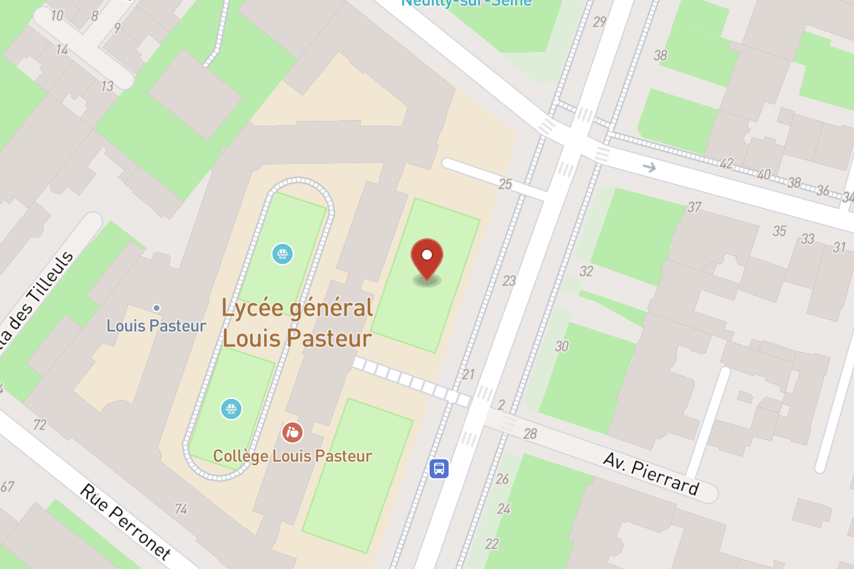Plan de situation — 1 Rue Perronet