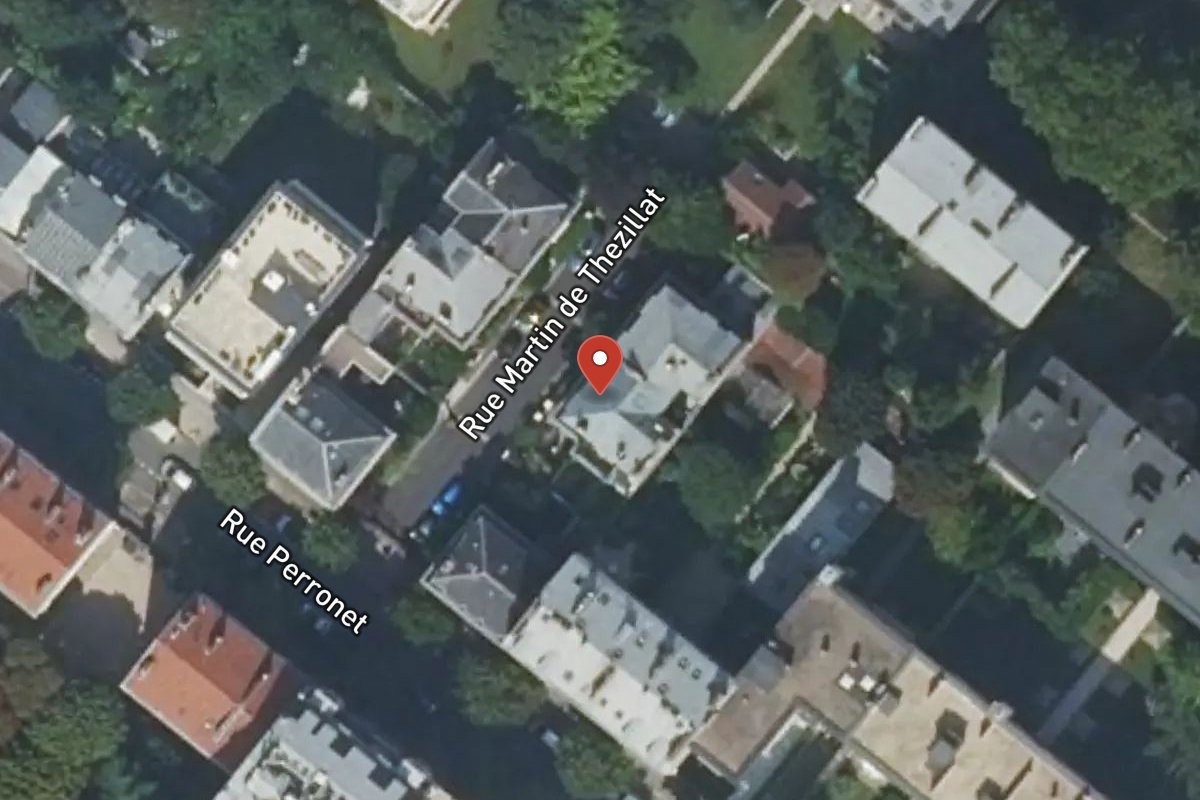Vue satellite — 21 Rue Perronet