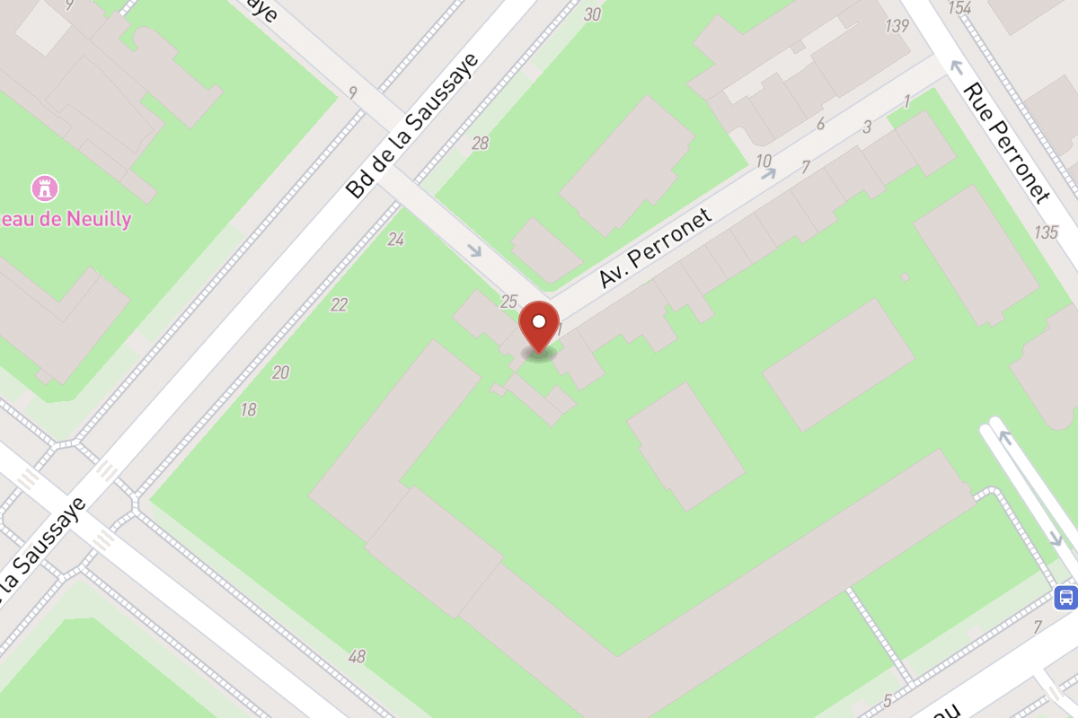 Plan de situation — 23 Rue Perronet