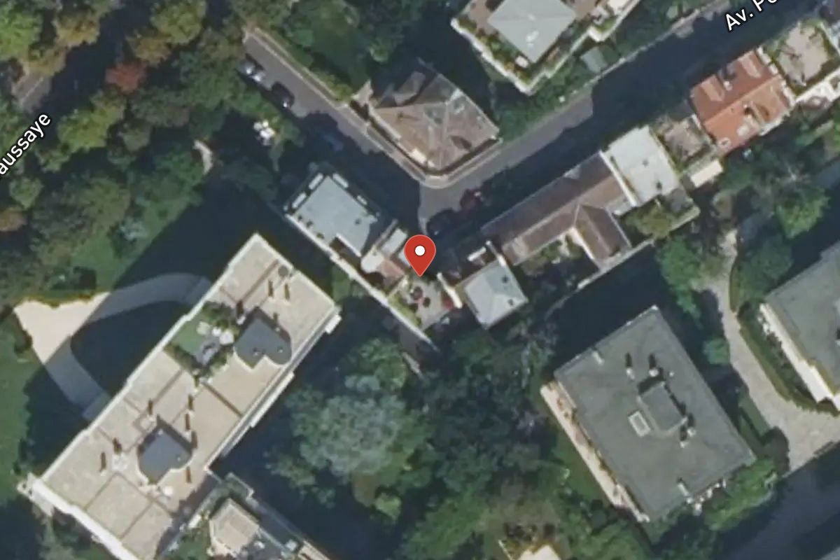 Vue satellite — 23 Rue Perronet