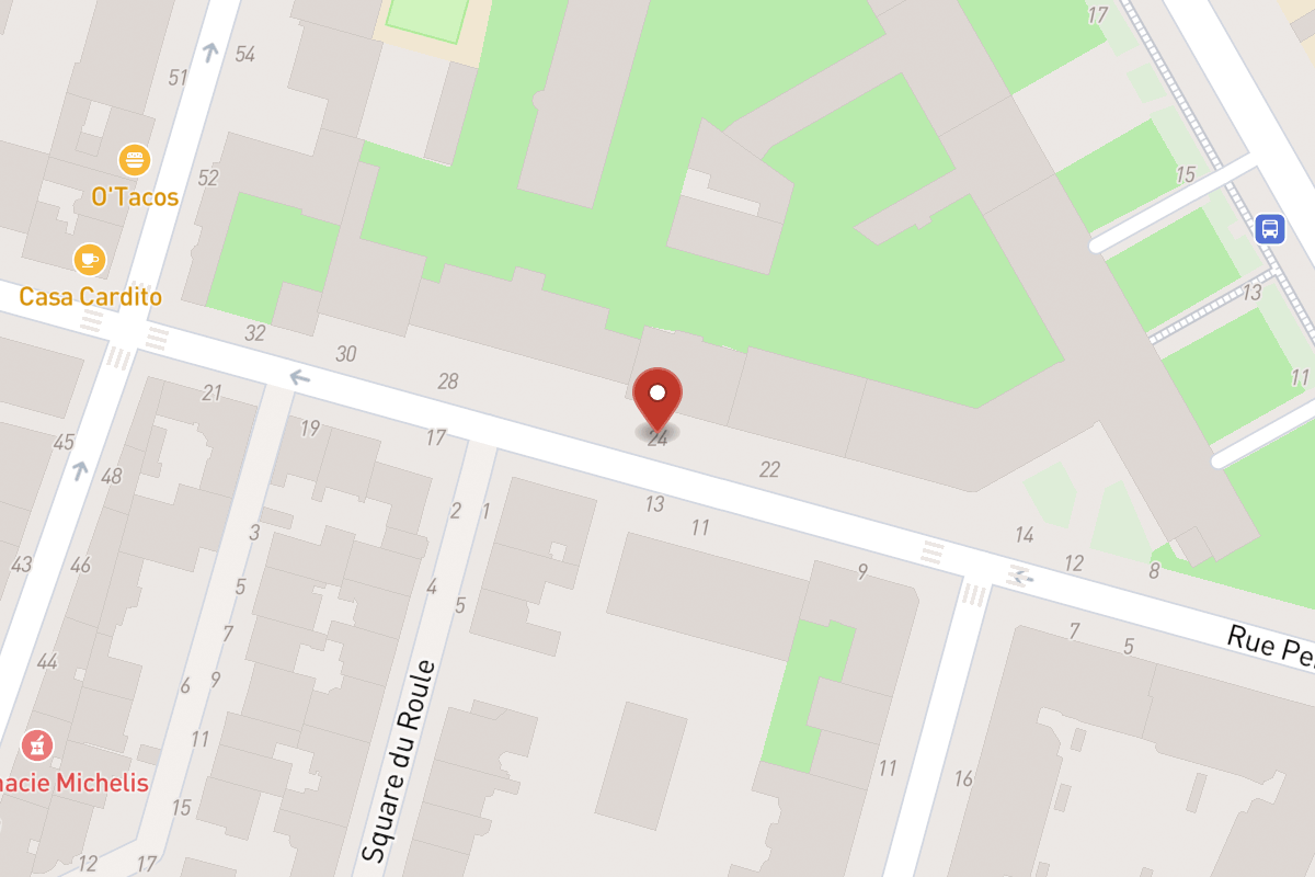 Plan de situation — 24 Rue Perronet