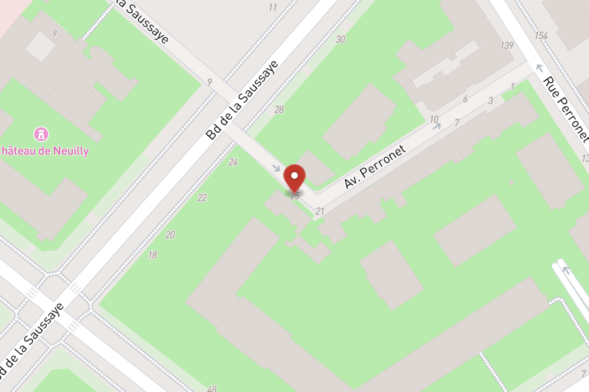 Plan de situation — 25 Rue Perronet