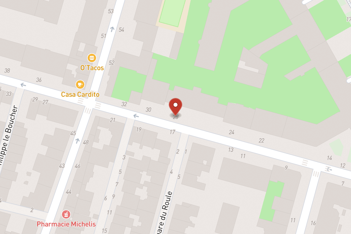 Plan de situation — 28 Rue Perronet