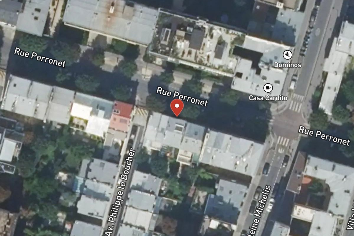 Vue satellite — 29 Rue Perronet