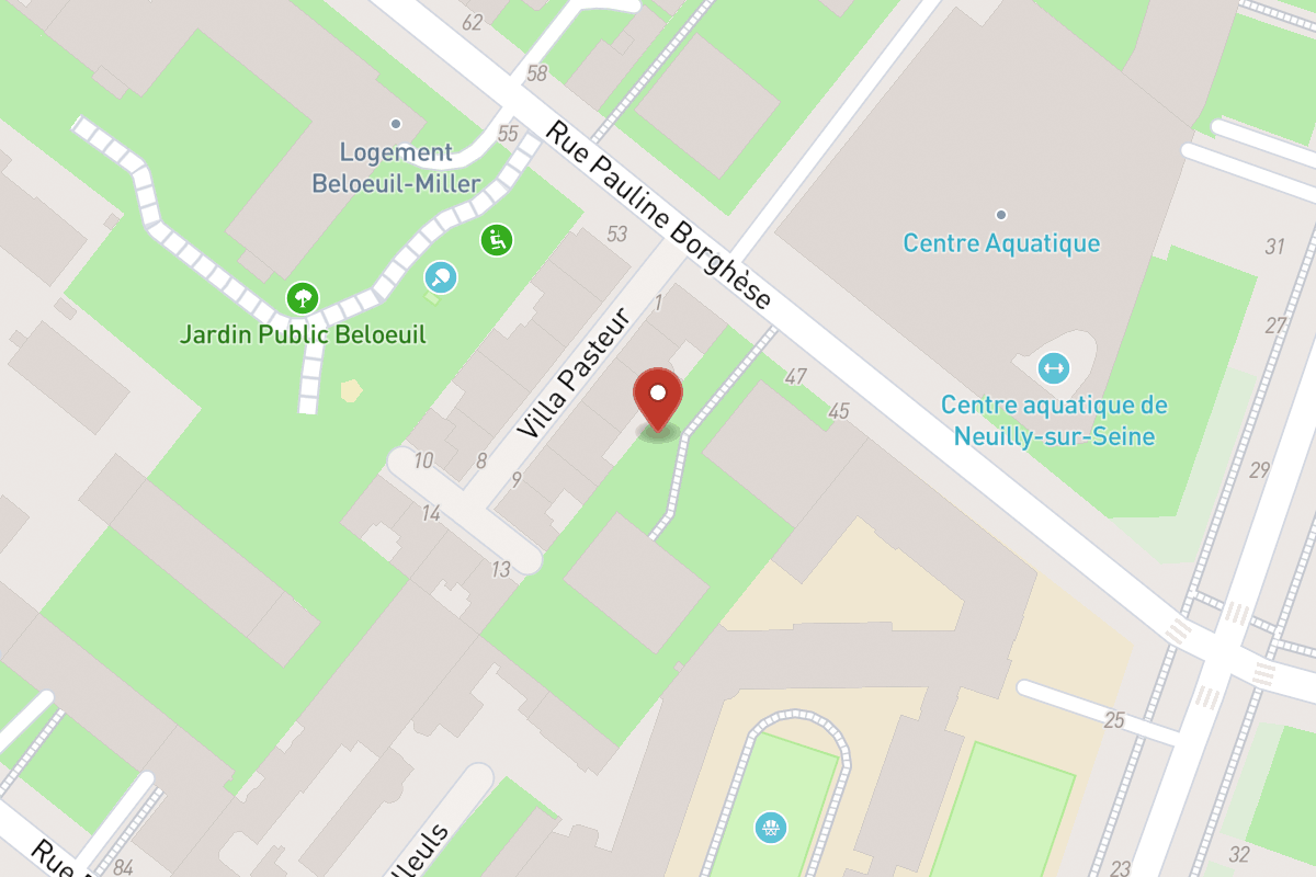 Plan de situation — 2 Rue Perronet