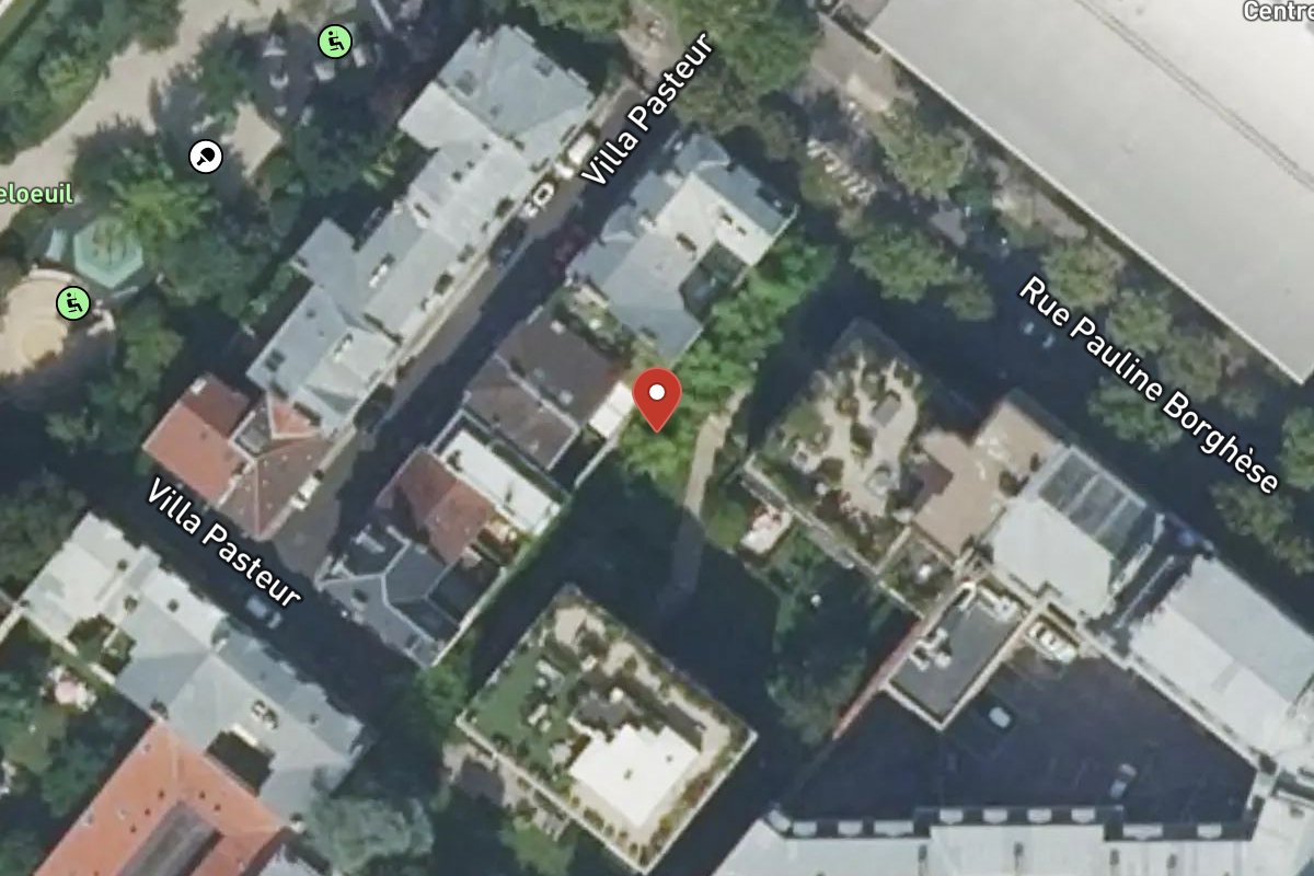 Vue satellite — 2 Rue Perronet