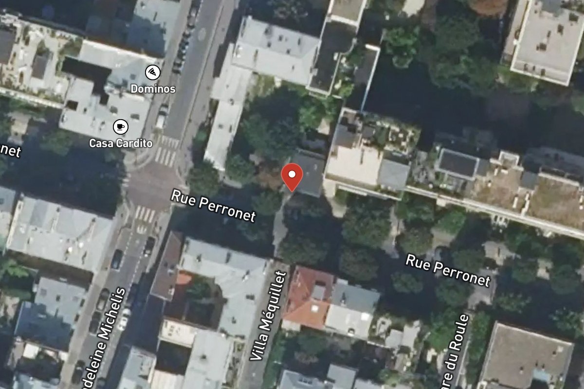 Vue satellite — 32 Rue Perronet