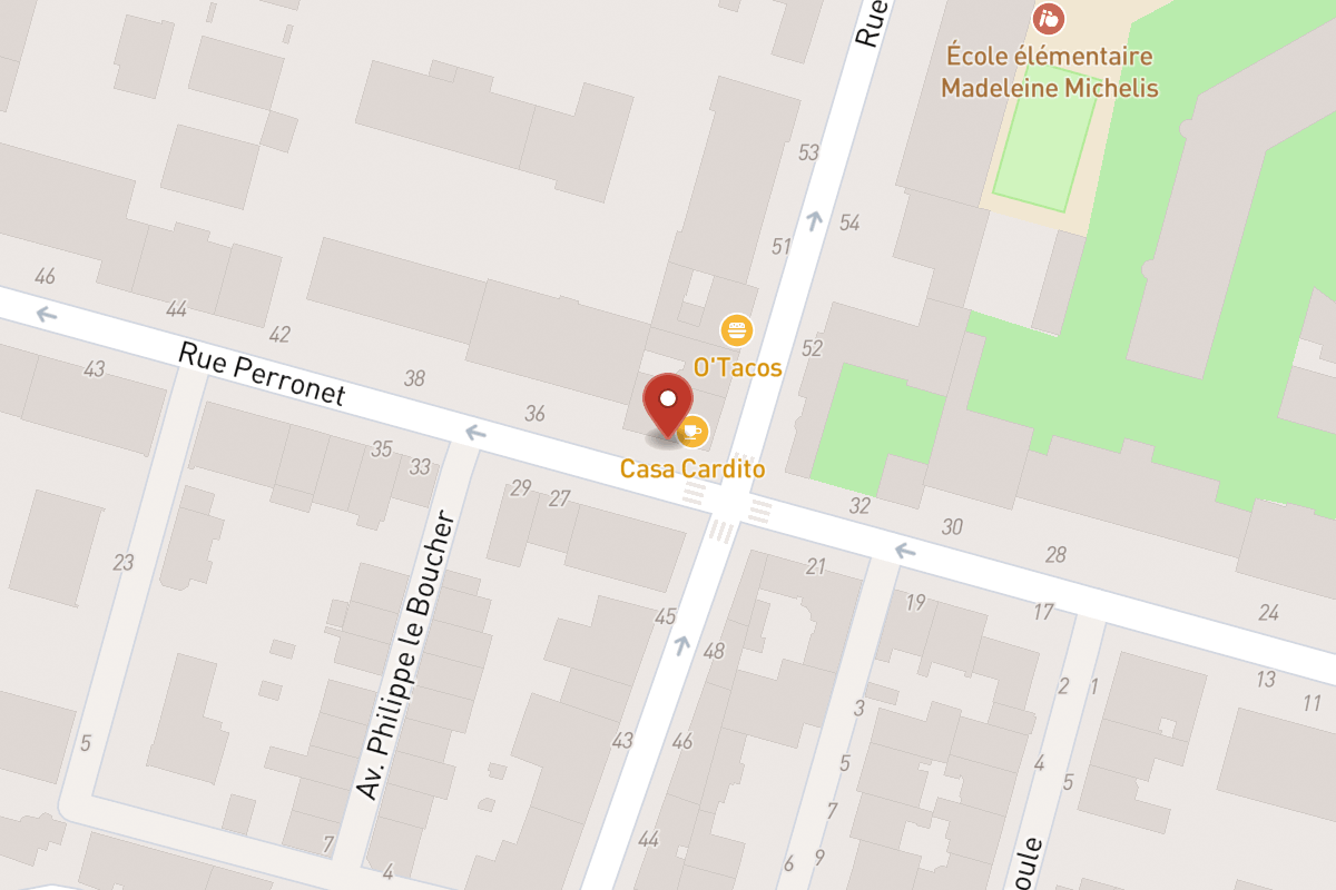 Plan de situation — 34 Rue Perronet