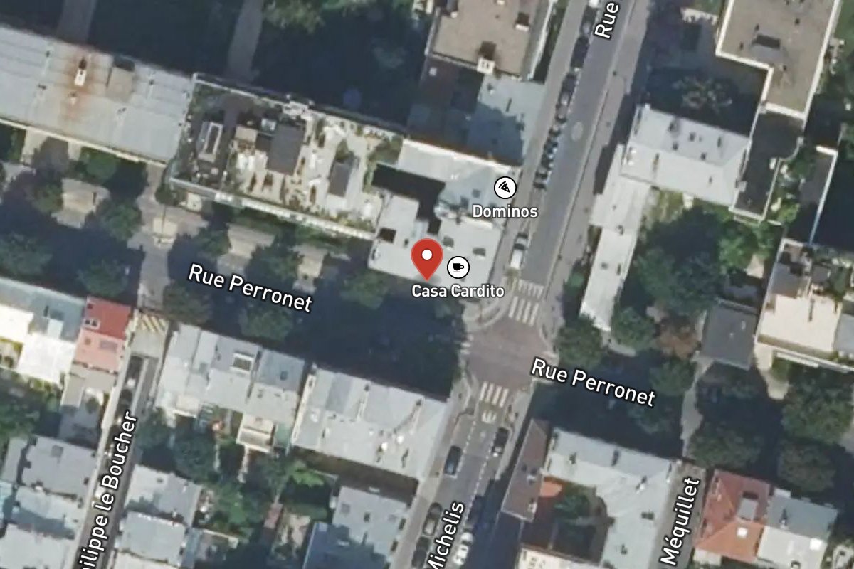 Vue satellite — 34 Rue Perronet