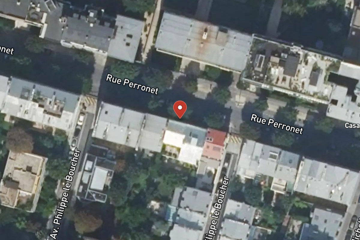 Vue satellite — 37 Rue Perronet