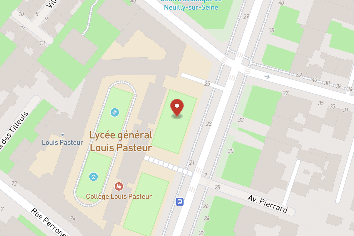 Plan de situation — 3 Rue Perronet