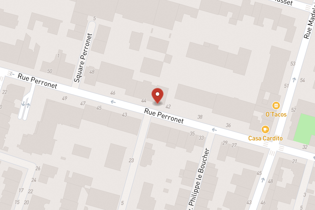 Plan de situation — 42BIS Rue Perronet