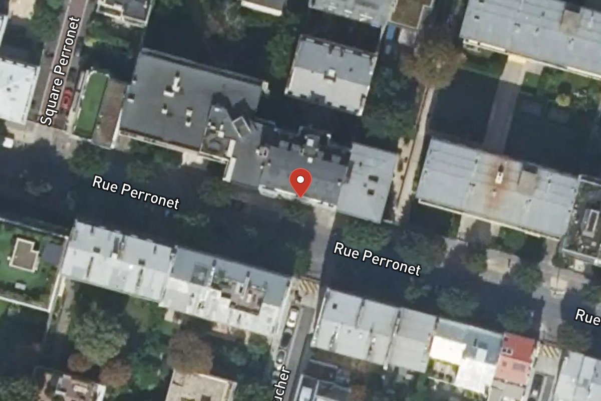 Vue satellite — 44 Rue Perronet