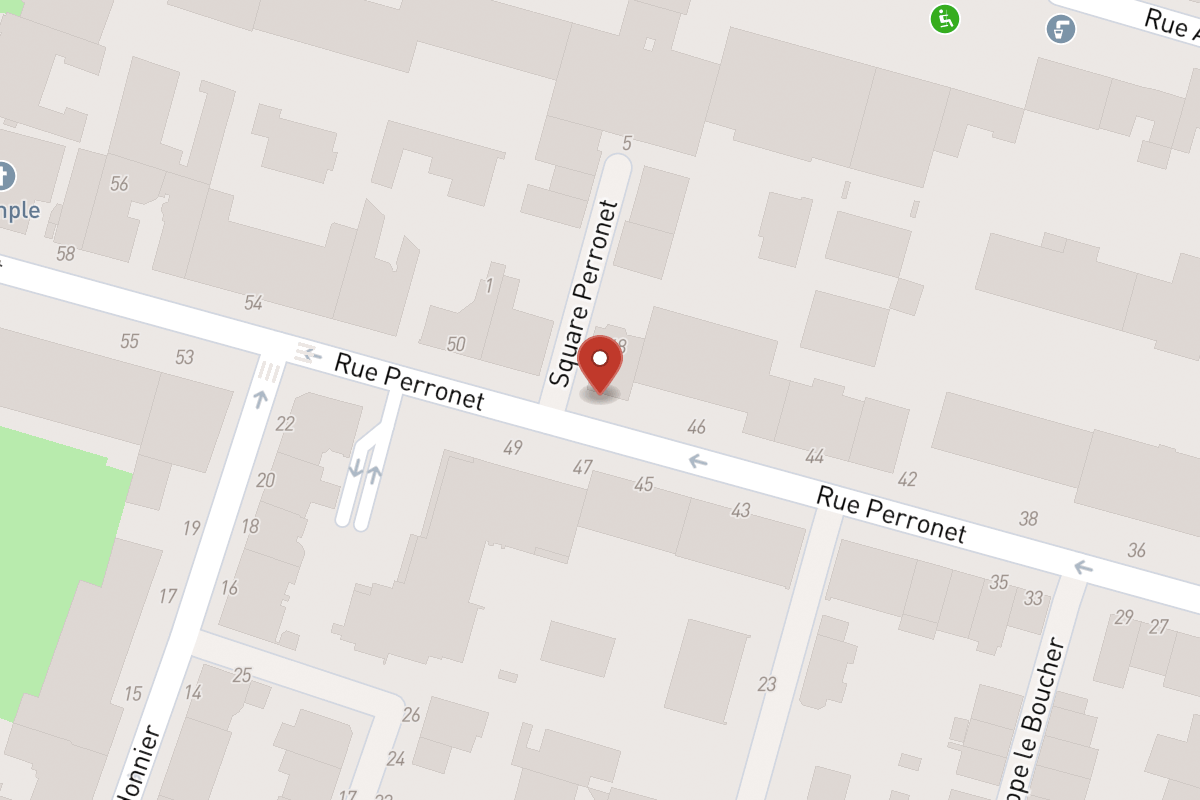 Plan de situation — 48 Rue Perronet