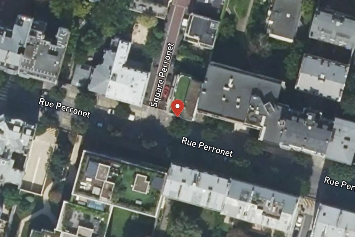 Vue satellite — 48 Rue Perronet