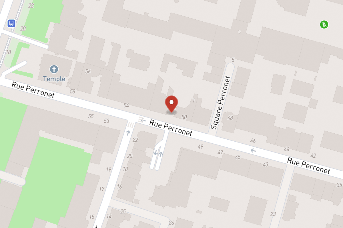 Plan de situation — 50BIS Rue Perronet