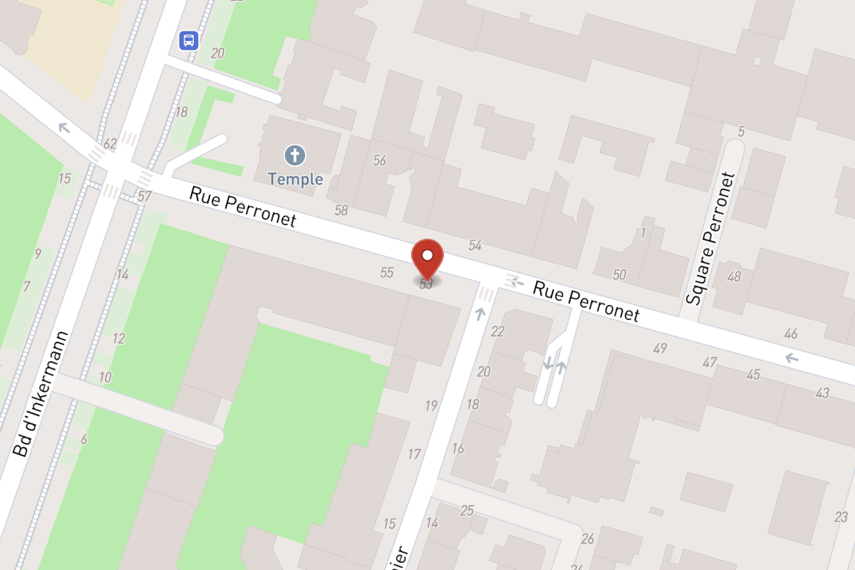 Plan de situation — 53BIS Rue Perronet