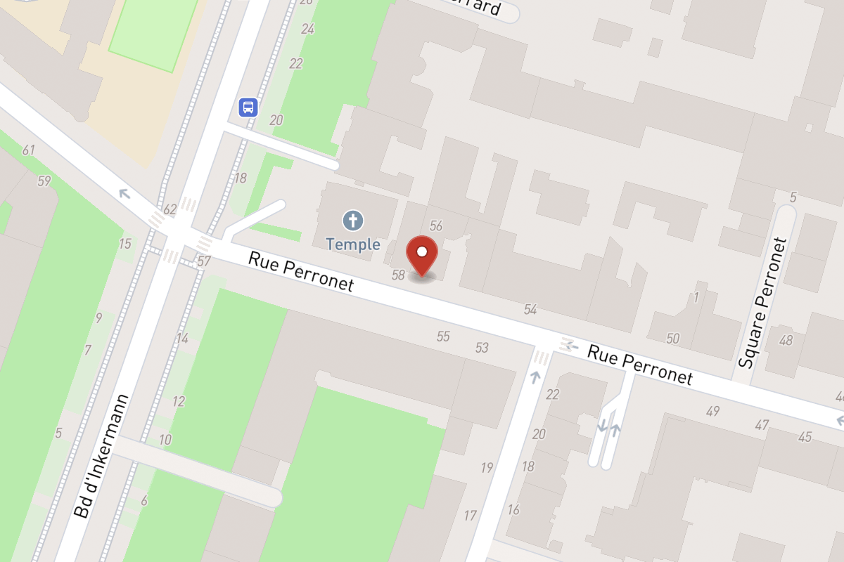 Plan de situation — 56BIS Rue Perronet