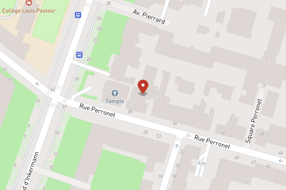 Plan de situation — 56TER Rue Perronet