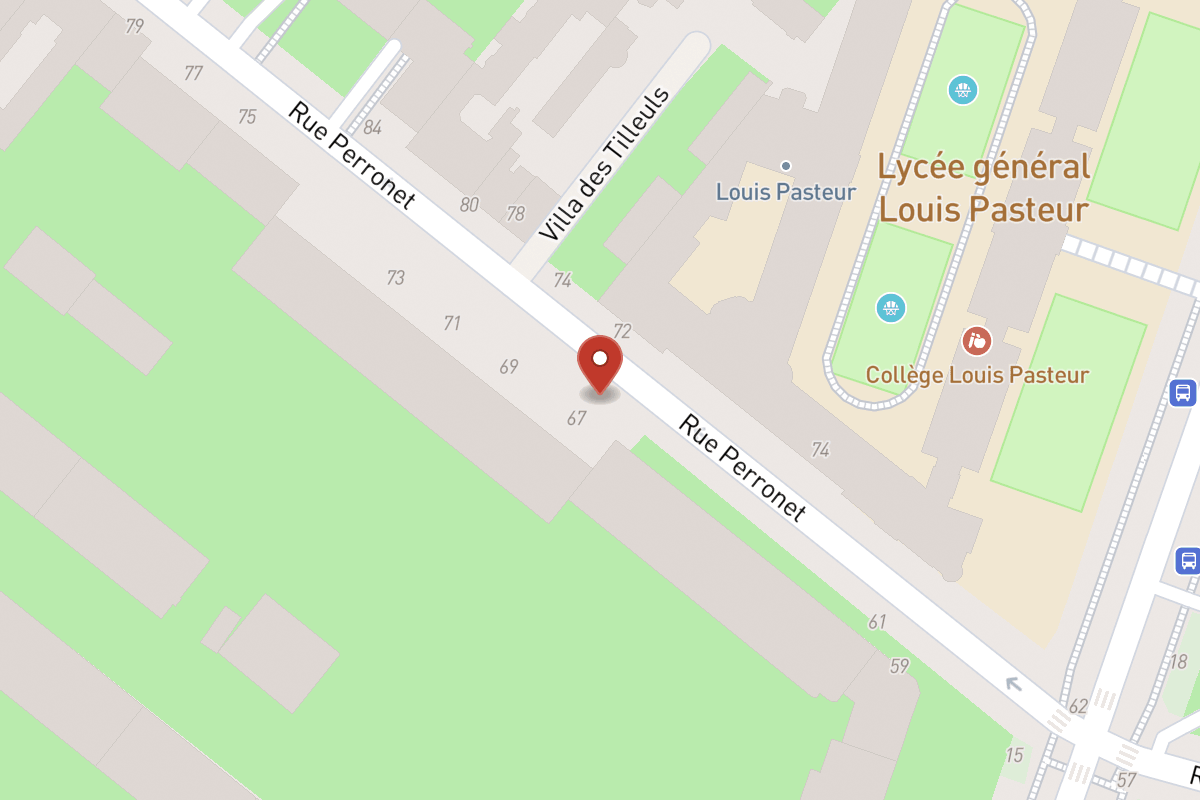 Plan de situation — 67 Rue Perronet