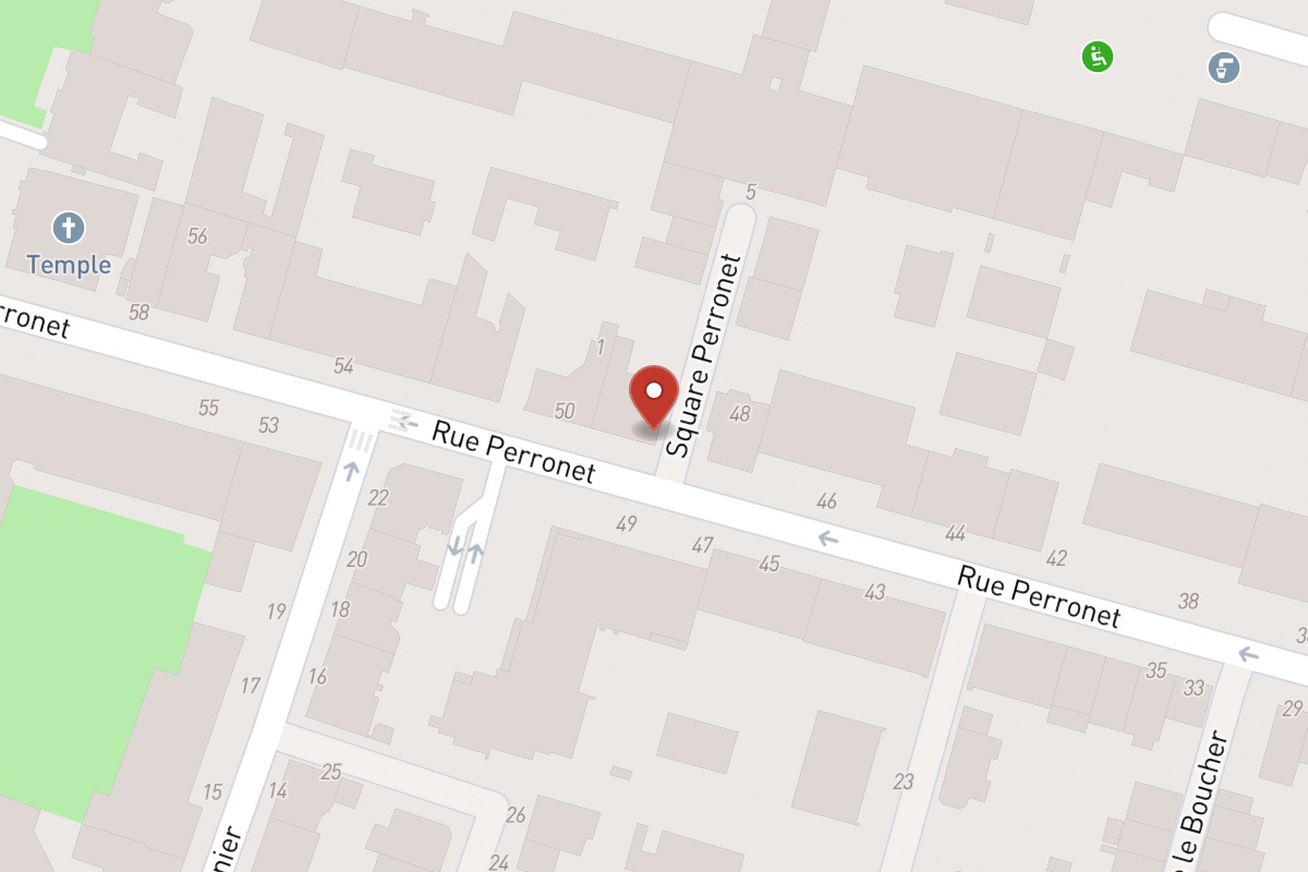 Plan de situation — 6BIS Rue Perronet