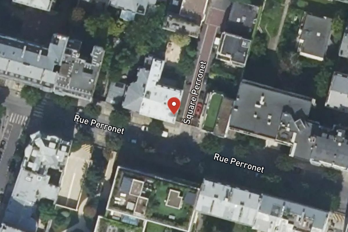 Vue satellite — 6BIS Rue Perronet