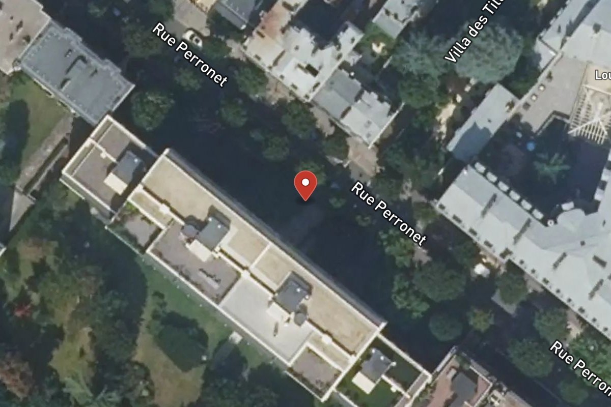 Vue satellite — 73 Rue Perronet