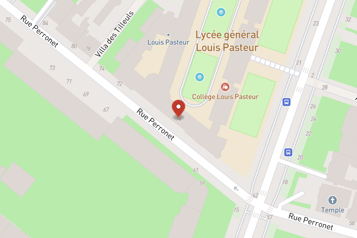 Plan de situation — 74BIS Rue Perronet