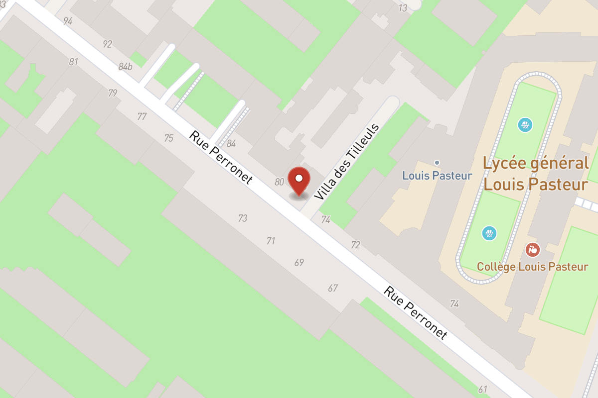 Plan de situation — 76BIS Rue Perronet