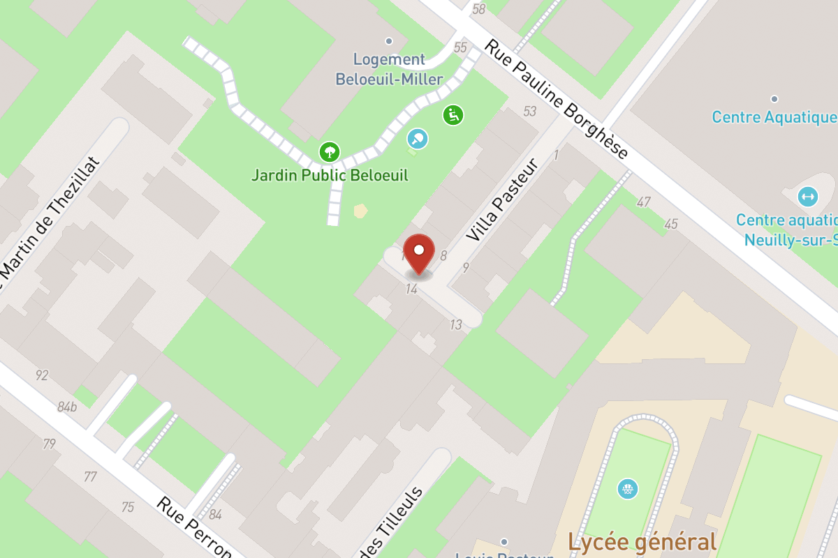 Plan de situation — 7 Rue Perronet