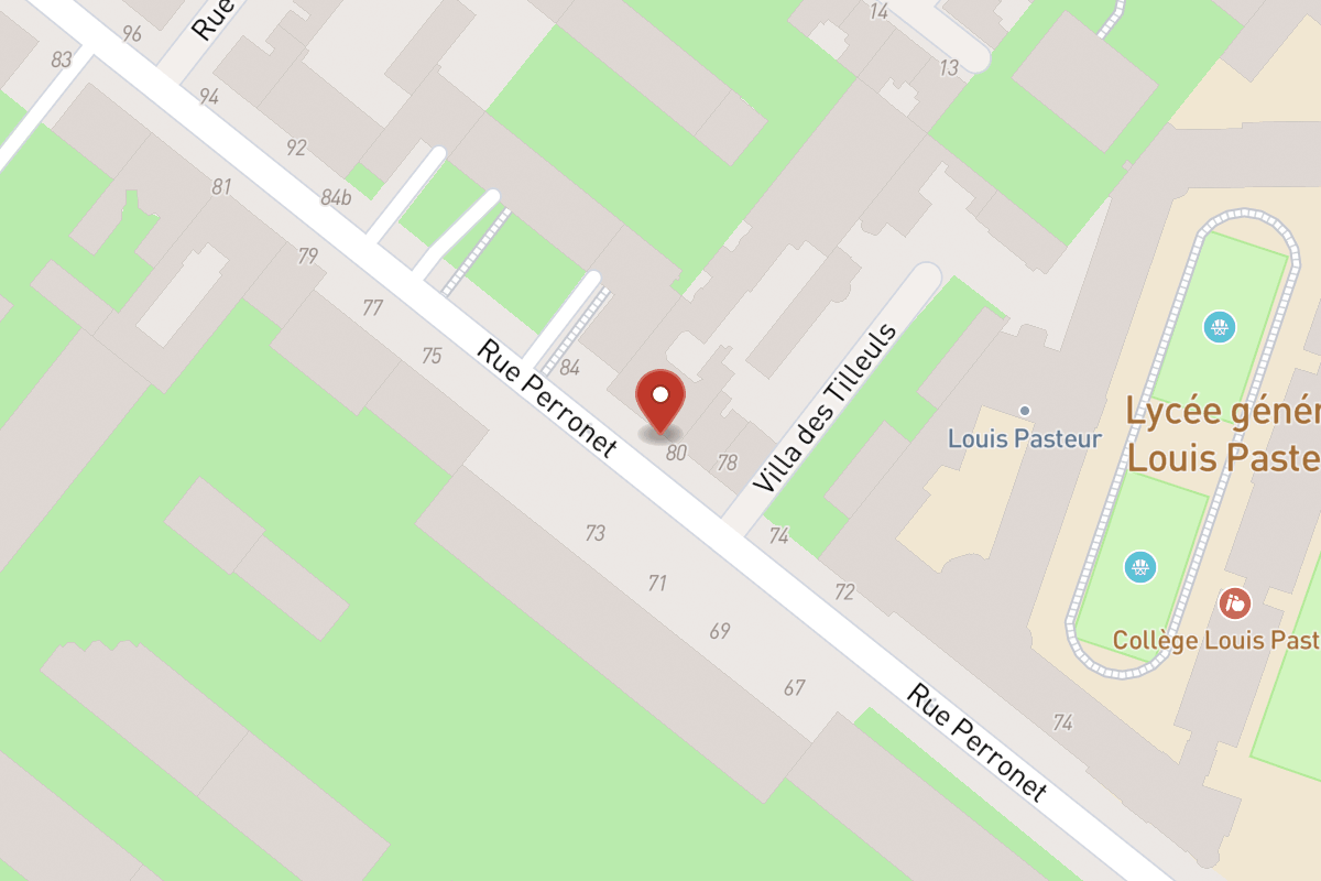 Plan de situation — 80BIS Rue Perronet