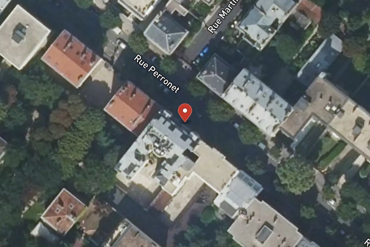 Vue satellite — 81BIS Rue Perronet